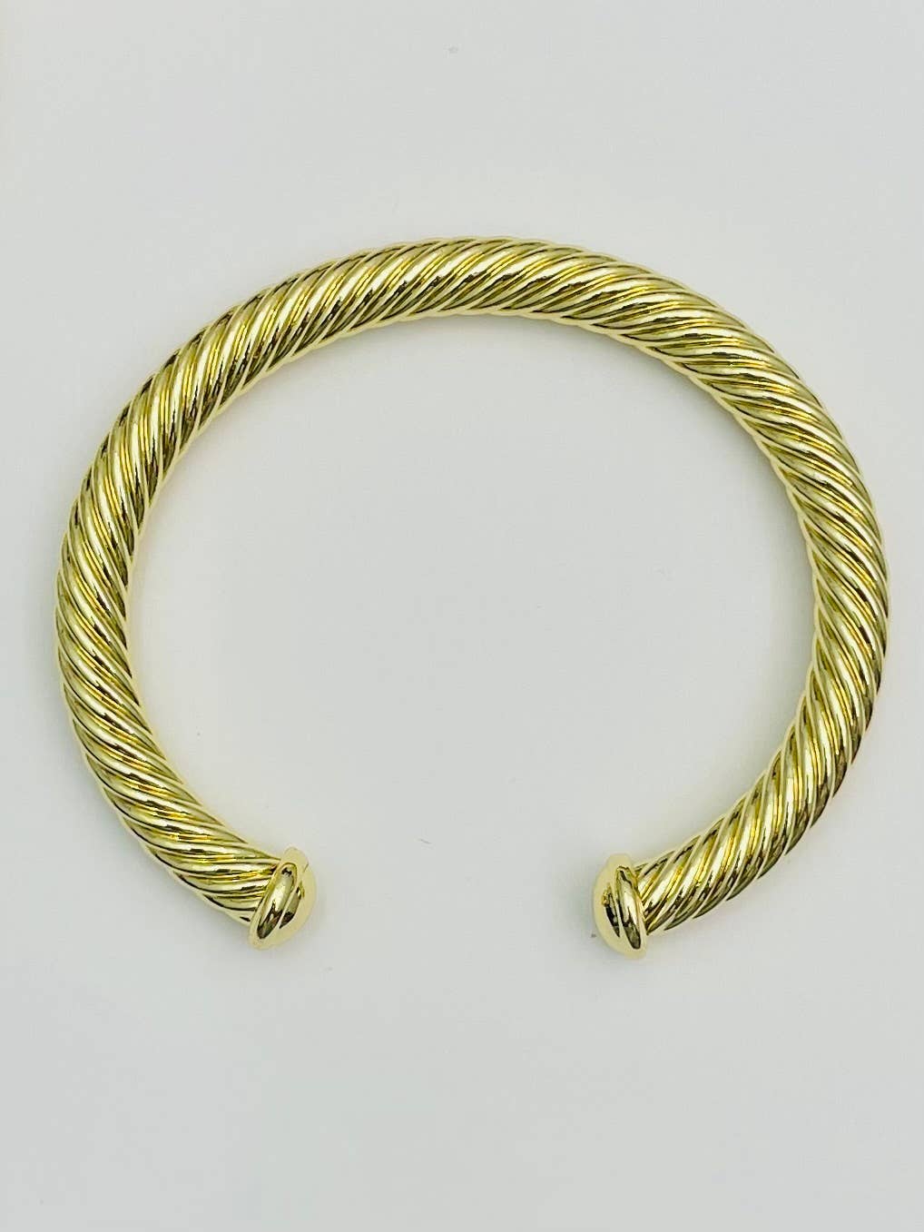 CHIC - Simple Cable Bracelet (gold) BBR123