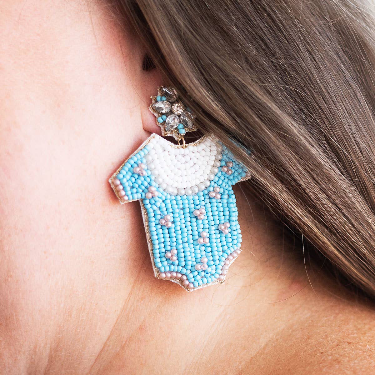 Blue Oh Baby Earrings