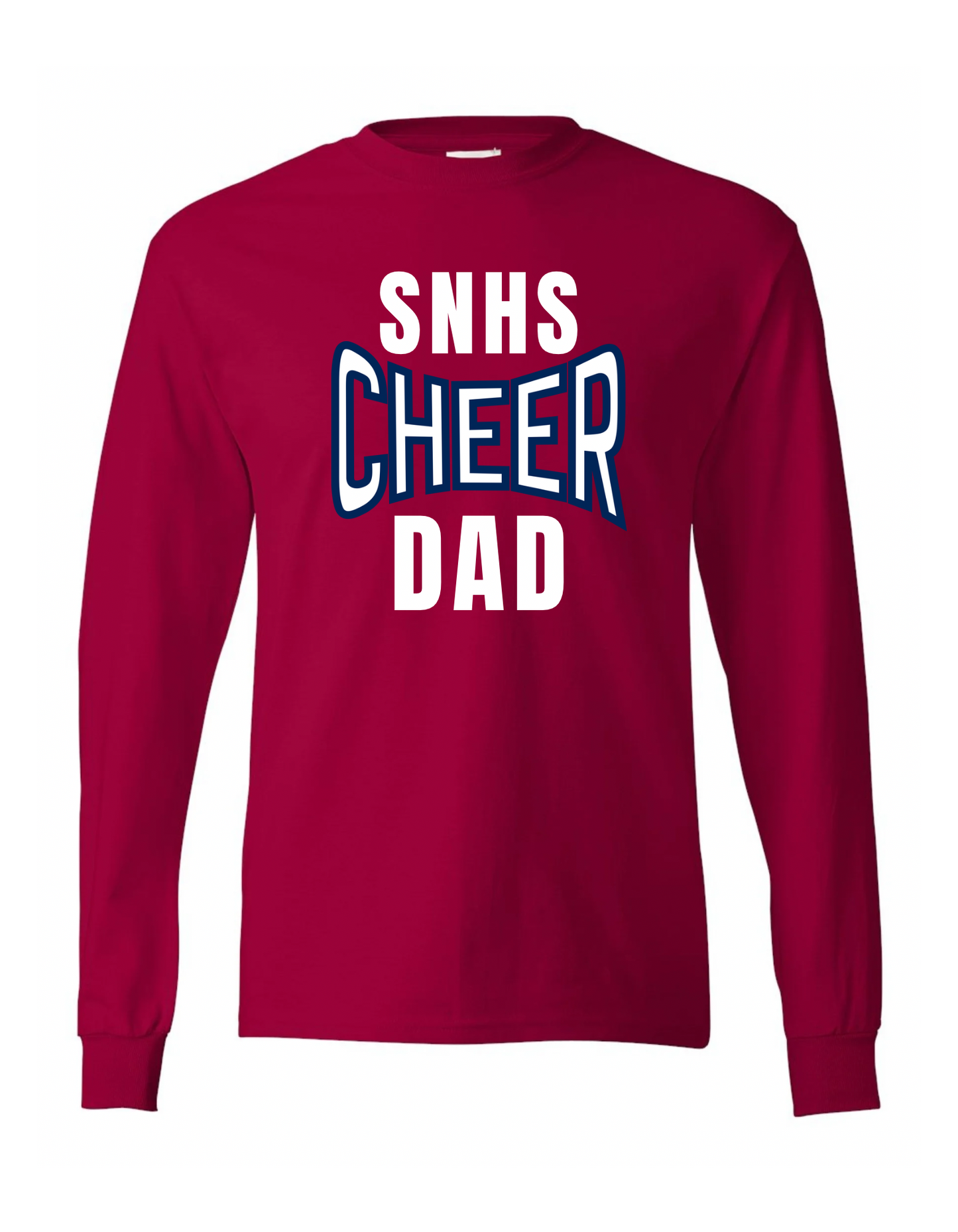Cheer Dad Long Sleeve T-Shirt