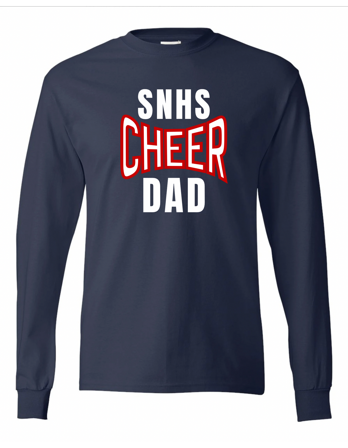 Cheer Dad Long Sleeve T-Shirt