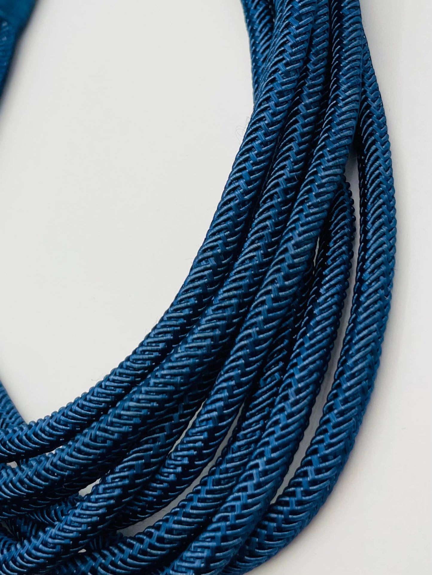 Slub 8-Strand Necklace (navy) NK260