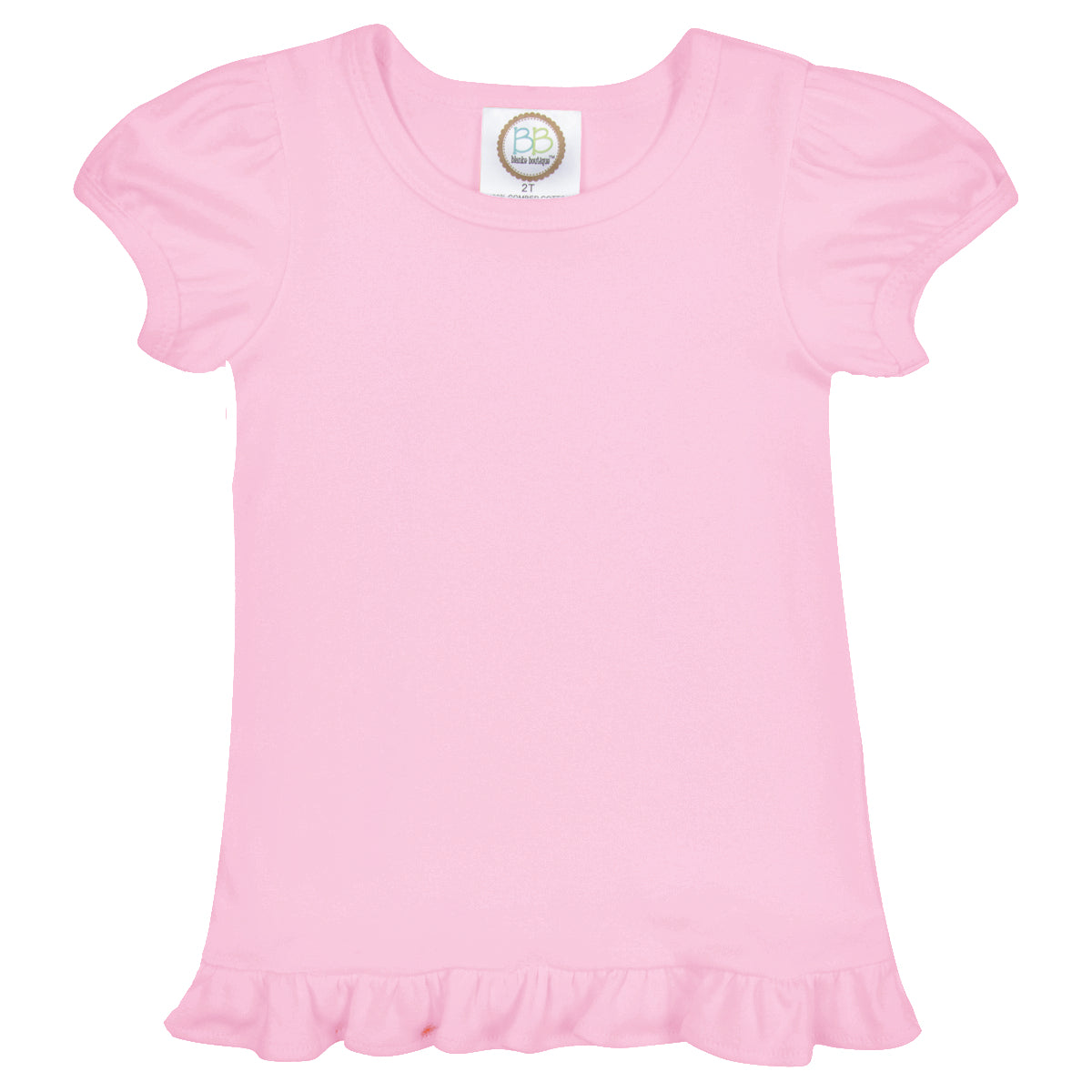 Cheetah Print Pumpkin Short Sleeve Ruffle Shirt