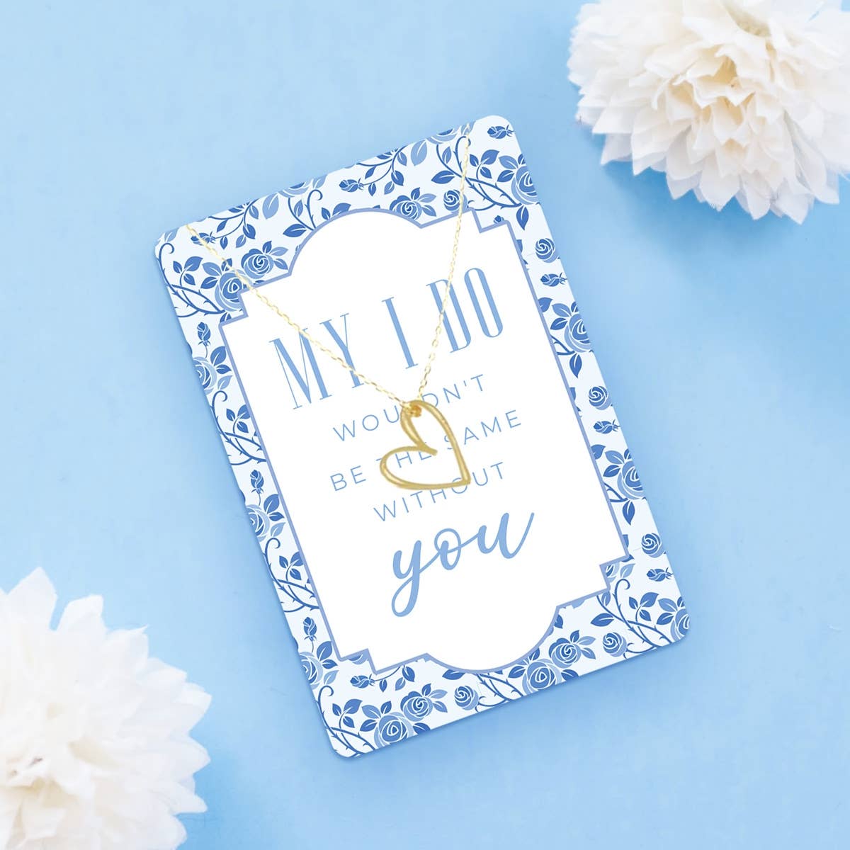 Bridesmaid Necklace with Keepsake Card