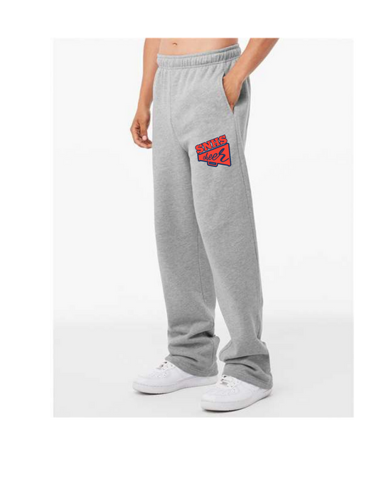 SNHS Cheer Straight Leg Sweatpants Grey