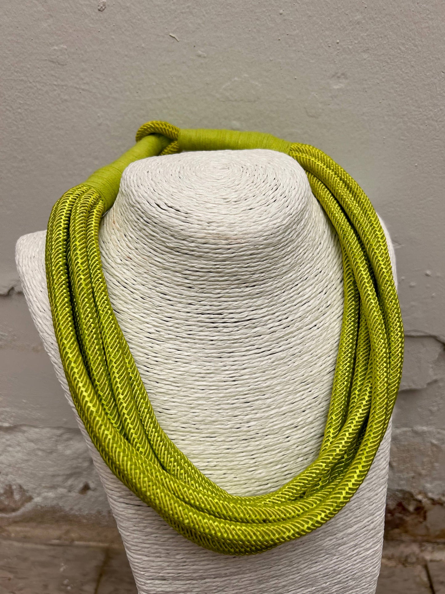Slub 8-Strand Necklace (citrus) NK182