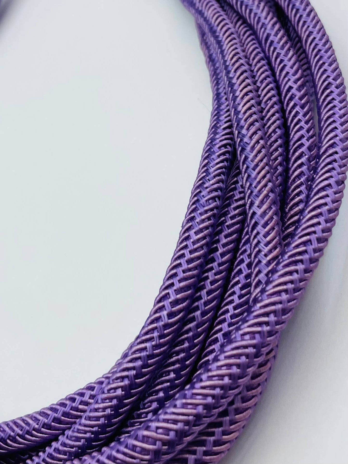 Slub 8-Strand Necklace (lilac) NK264