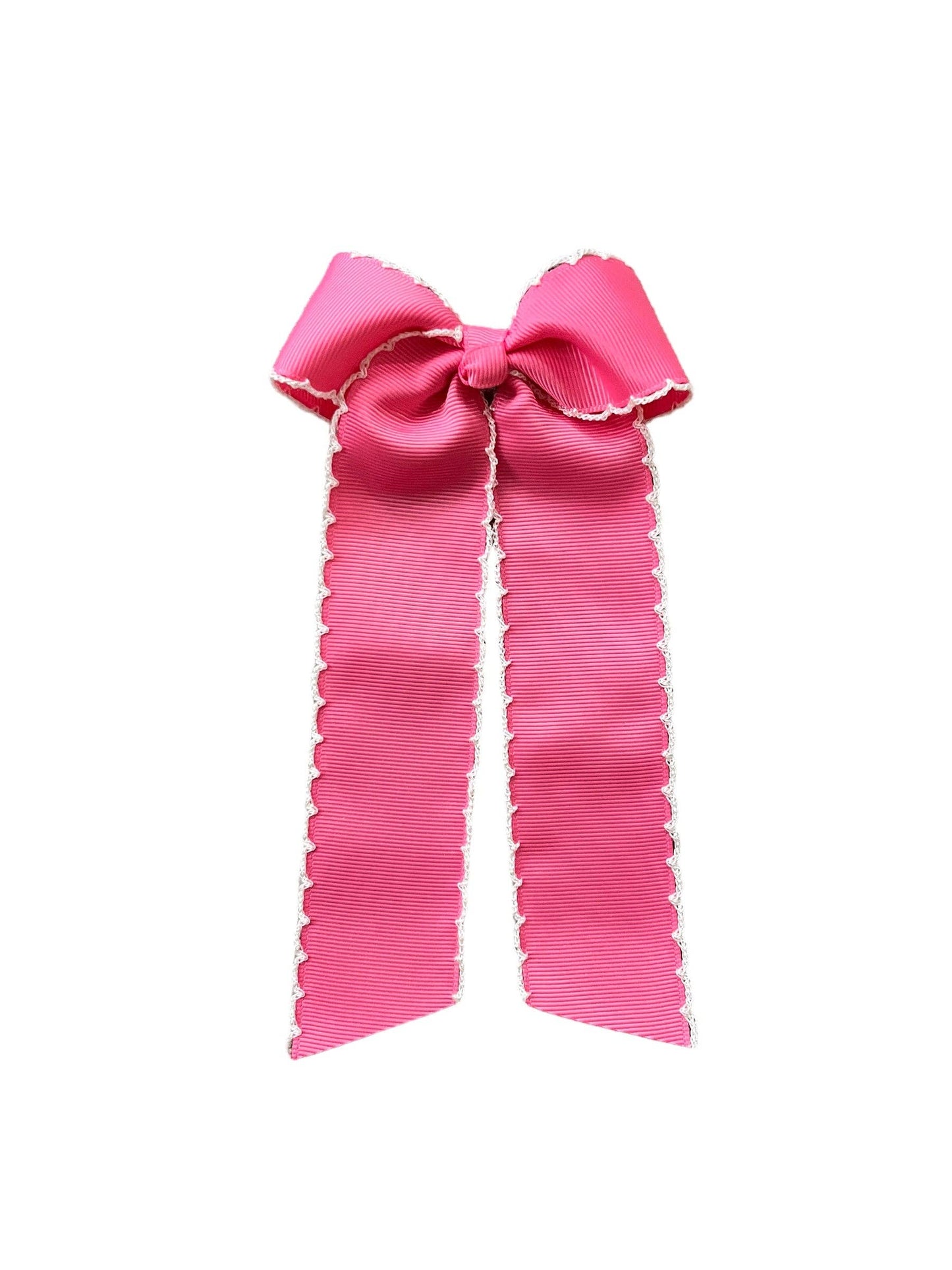 Medium Grosgrain Moonstitch hair bow