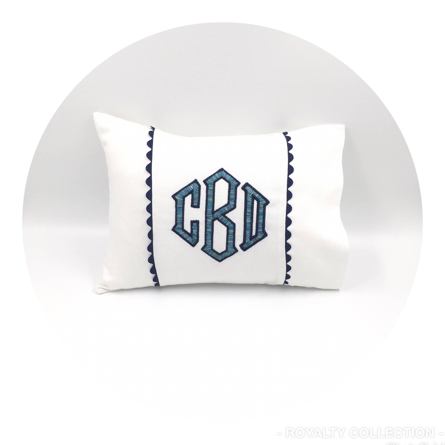 White Cotton Pique Baby / Travel Pillowcase