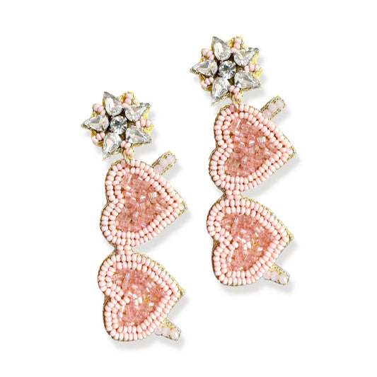 Heart Sunglasses Earrings