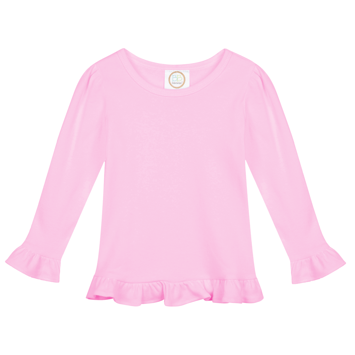 Joy Long Sleeve Ruffle Shirt