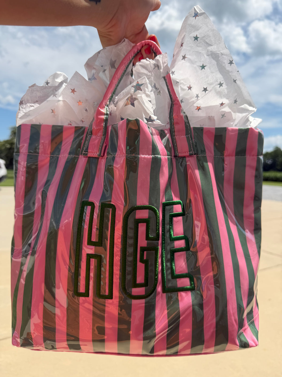 Stripe Tote