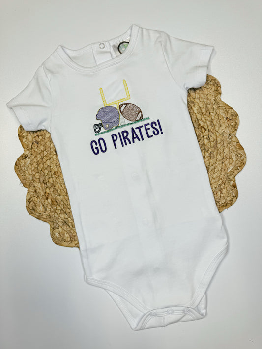 Go Pirates! Football Onesie