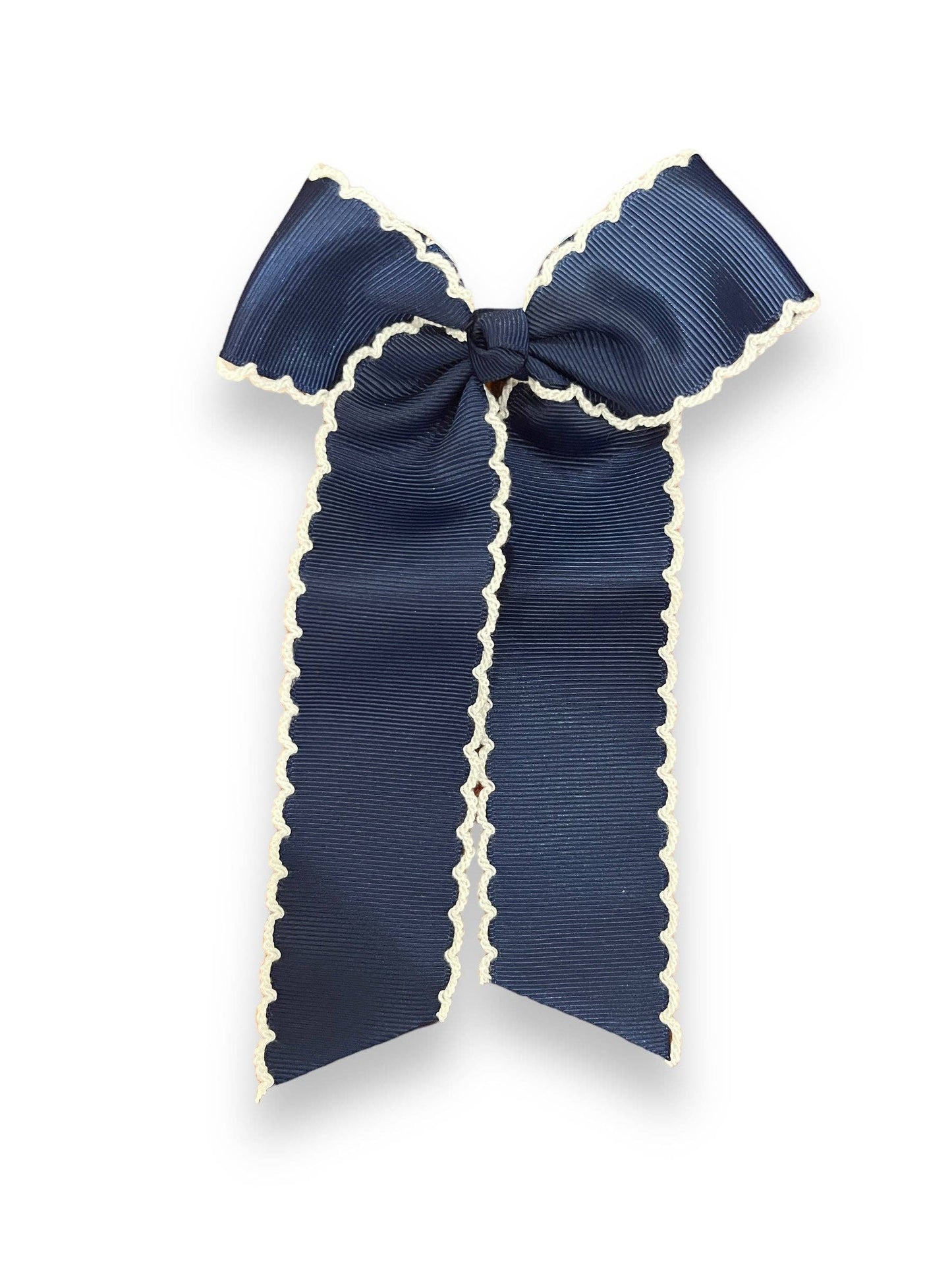 Medium Grosgrain Moonstitch hair bow