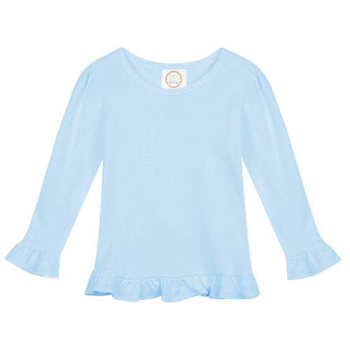 Joy Long Sleeve Ruffle Shirt