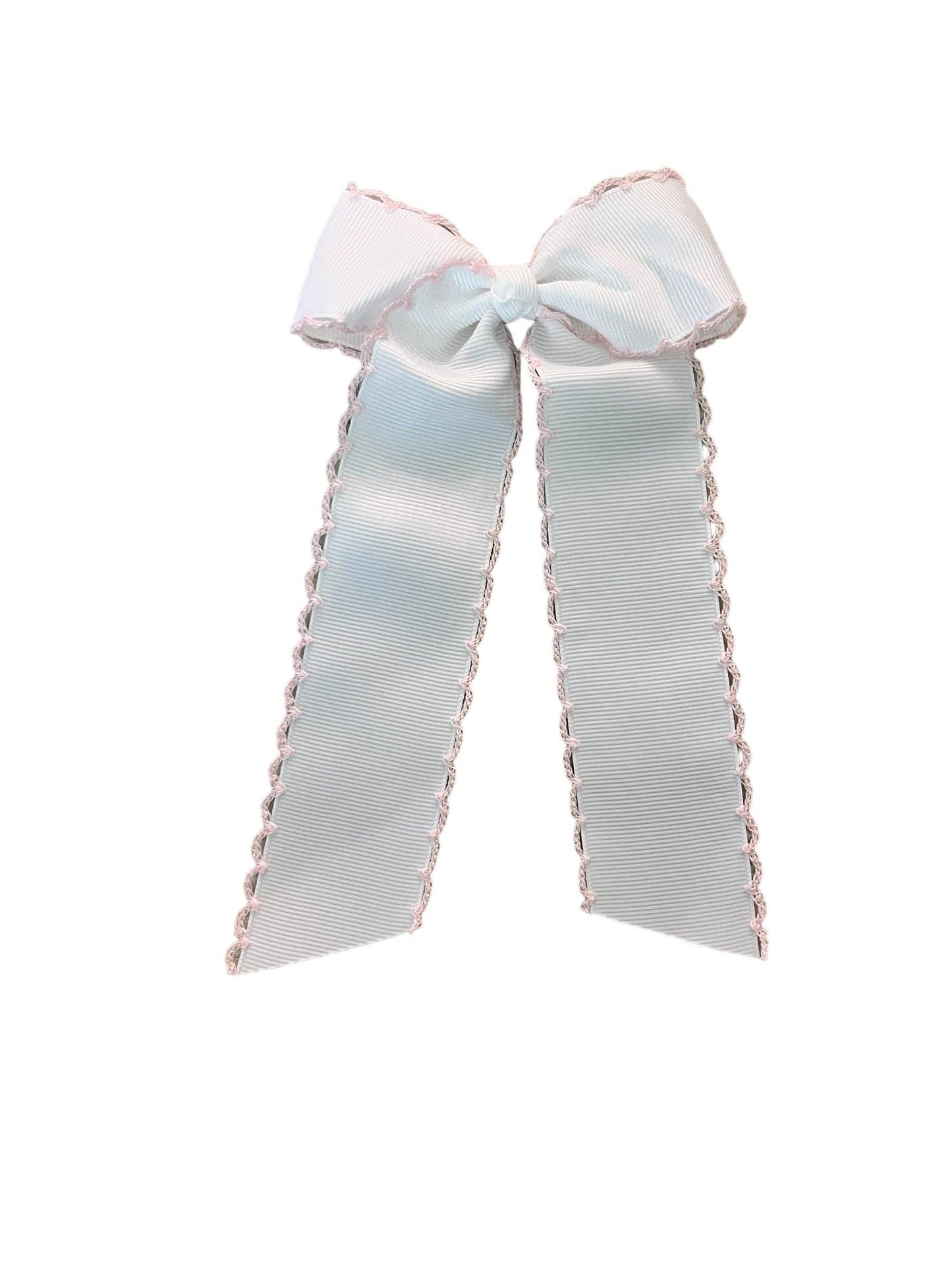 Medium Grosgrain Moonstitch hair bow