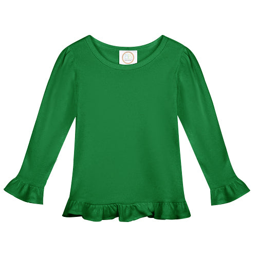 Joy Long Sleeve Ruffle Shirt