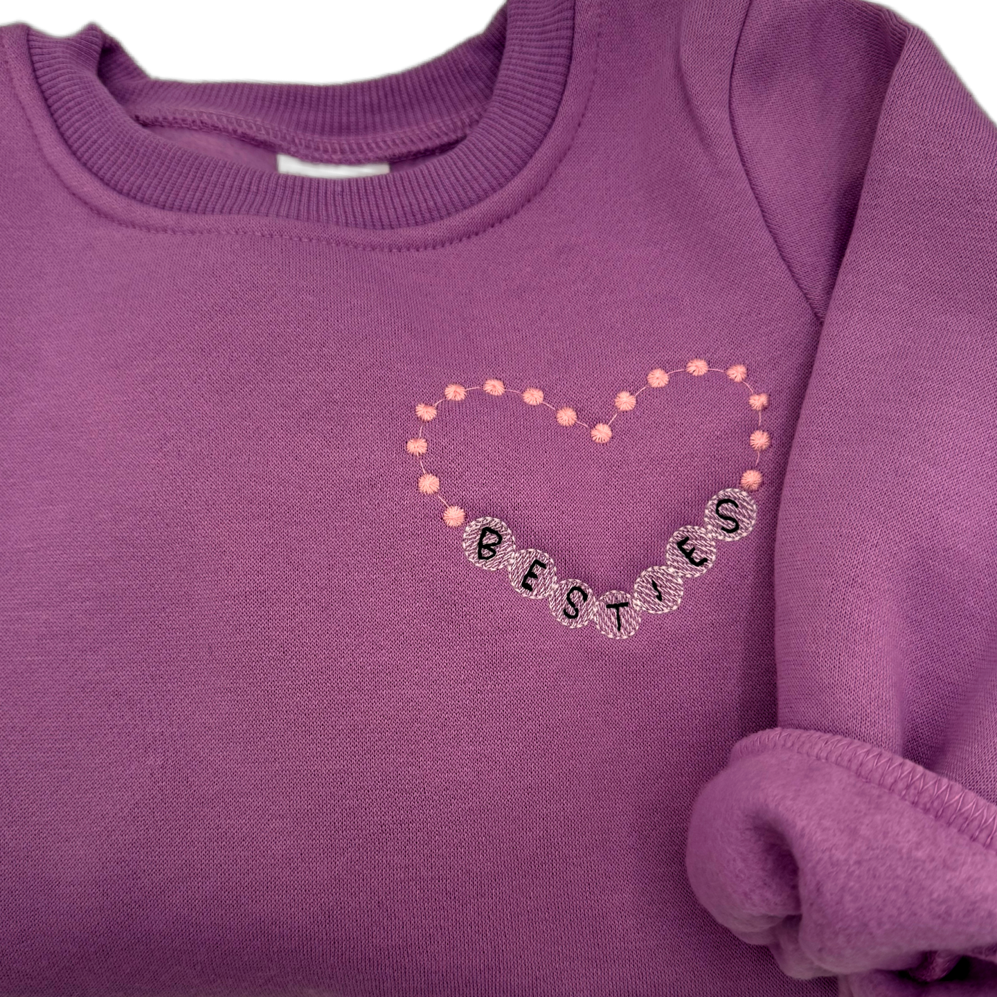 Round Neck Sweatshirt - Lavender