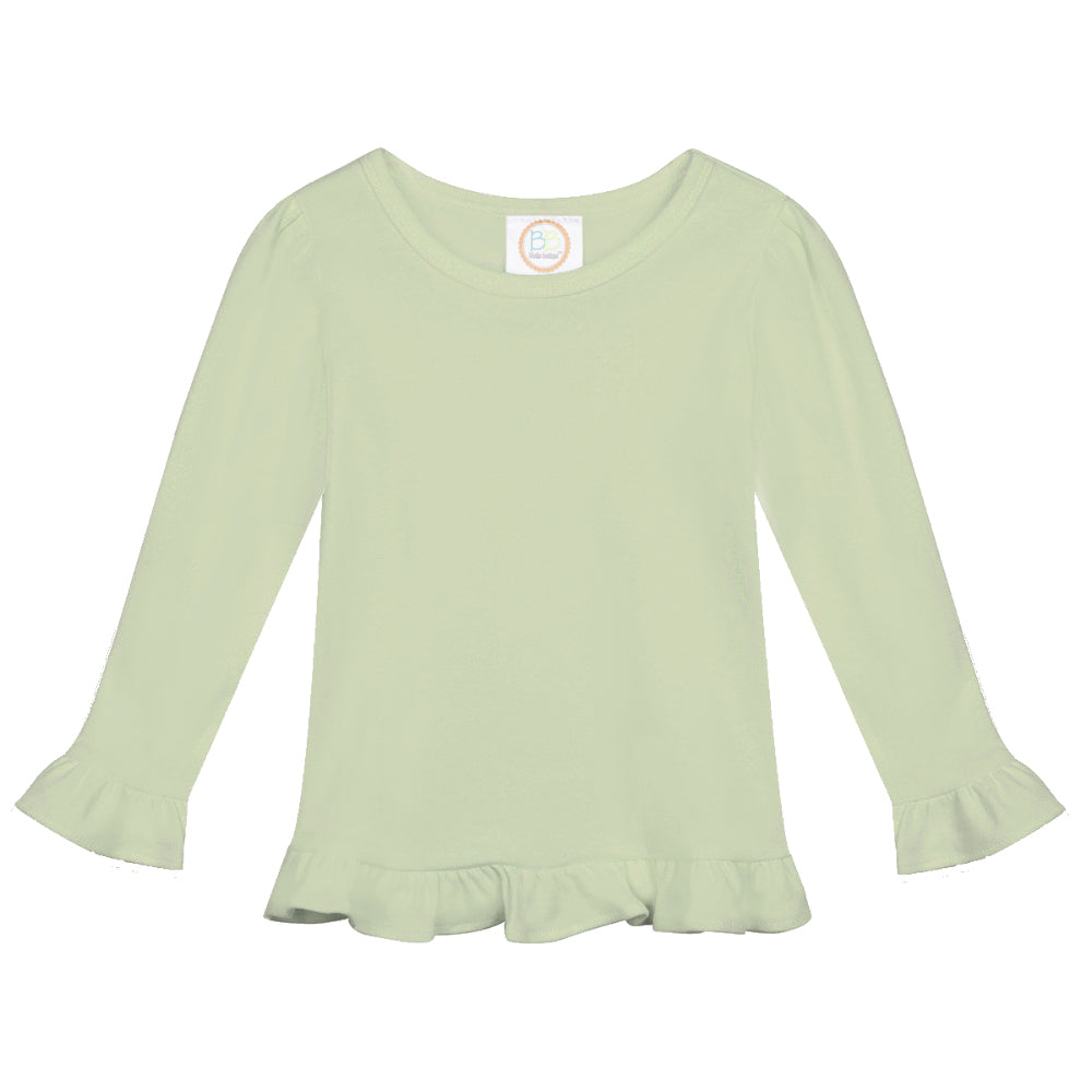 Joy Long Sleeve Ruffle Shirt
